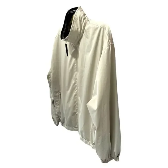 Tommy Hilfiger Golf Poplin Zip Front Jacket Size L - Picture 3 of 10